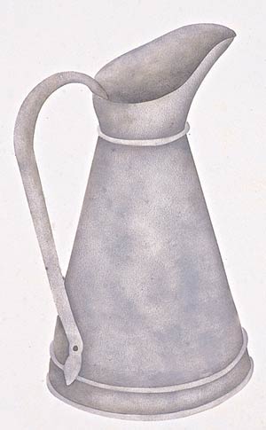 #504 Lil' Water Pitcher Stencil