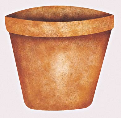 #920 Clay Pot Stencil Stencil