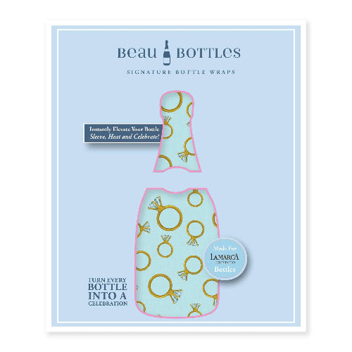Beau Bottles Beau Bottles Blue Engagement Ring - Prosecco Collection