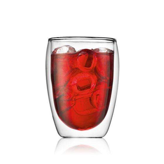 Custom Bodum Pavina 12oz Double Wall Glass Two Piece Set - Corporate Gifts