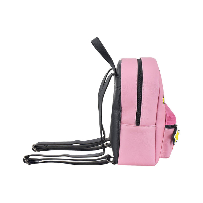 Concept One Power Puff Girls Pow Crescent Art Mini Backpack
