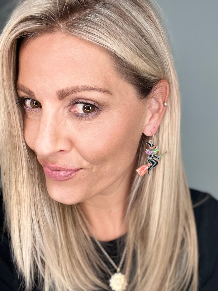 Flying Witches Earrings