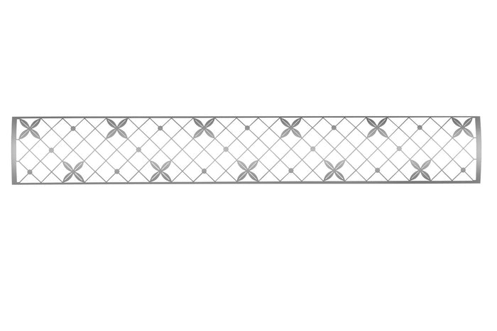 Infratech Motif Traditional Fascia Kit for Double Element Heater | Stainless Steel