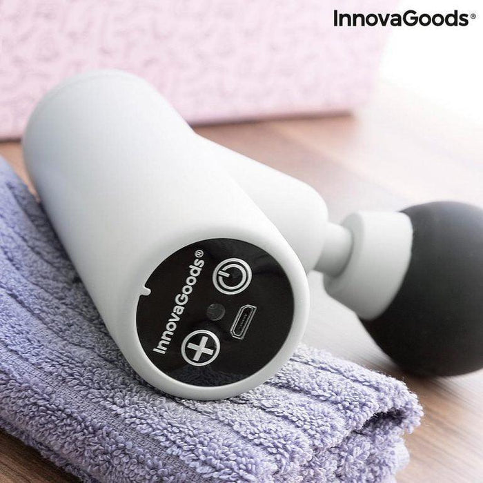 Innovagoods Vixall Mini Vibration Massager - Grey & Black | 818425 (7472764747964)