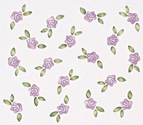 #123 Girly's Scatter Pattern Stencil