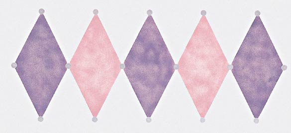 #138 Diamonds Galore Stencil
