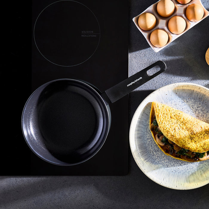 20cm Recycled Aluminium Frying Pan - Green
