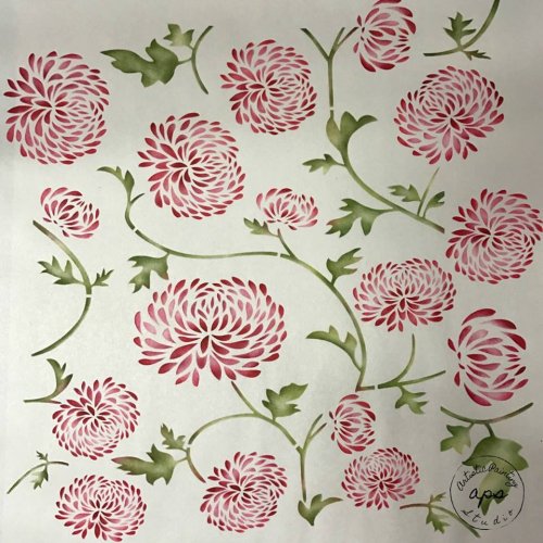 #231 Summer Breeze Stencil