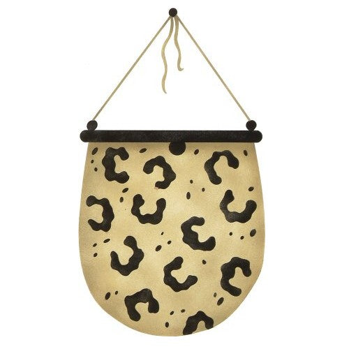 #251 Leopard Purse Stencil