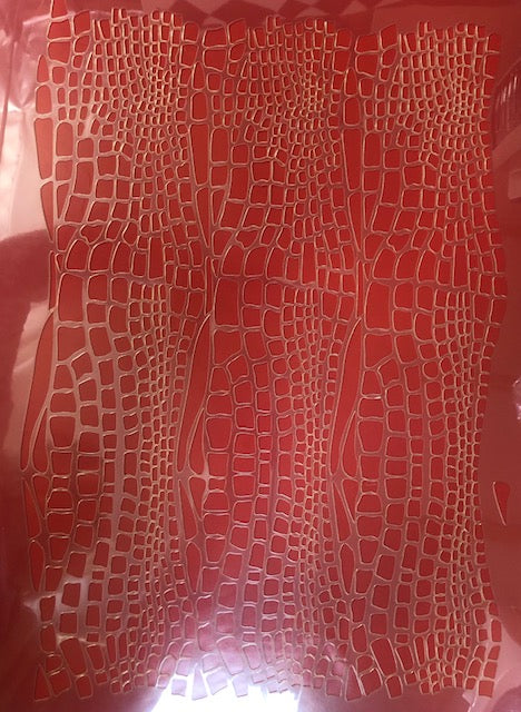 #271 -  Alligator Stencil