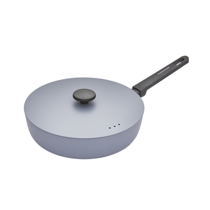 28cm Forged Aluminium Saute Pan - Grey