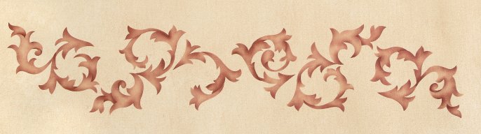 #538 Fancy Flourish Stencil