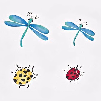 #828 Whimsy Critters Stencil