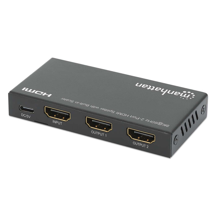 8K@60Hz 2-Port HDMI Splitter with Built-in Scaler Image 4
