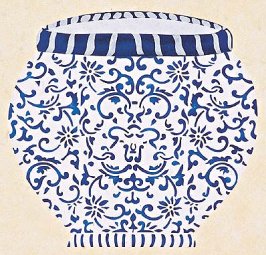 #918 Fish Bowl Stencil