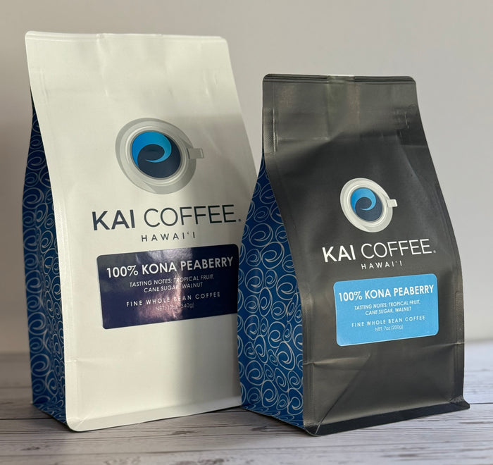 100% Kona Peaberry 7oz or 12oz