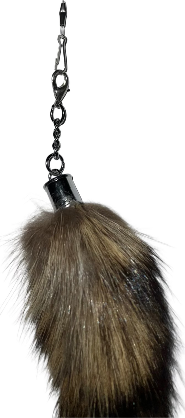 Fox Fur Plush Tail and Telescoping Wand Cat Toy - Dog.Dog.Cat.