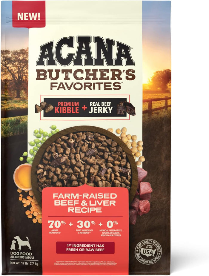 ACANA DOG BUTCHERS FAVORITE BEEF - Dog.Dog.Cat.