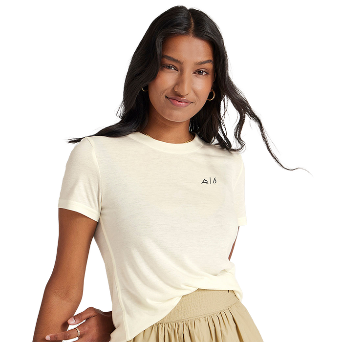 AllTrails × Allbirds Women’s Sea Tee - Natural White Tees Allbirds