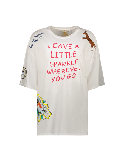 Angelina Sparkle Oversized T-Shirt
