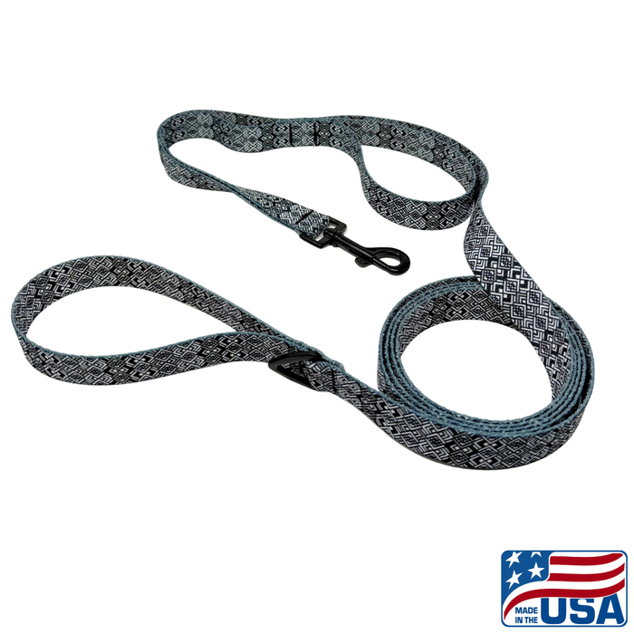 Grab your pup and hit the trail—outdoor adventures together are the ultimate stress-buster and friendship builder. This leash features rugged, heavy-duty webbing and hardware built to withstand every romp and ramble. Proudly crafted right here in Washburn, Wisconsin, it's gear you can trust for all your shared explorations.