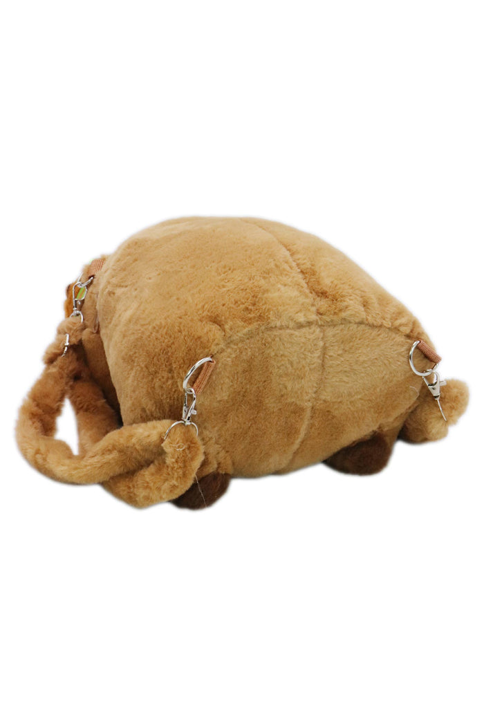 Baby Capybara Fuzzy Stuffed Plush Backpack