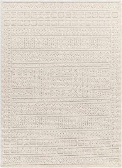Bahar Cream Washable Area Rug - Sweet Water Decor - Rugs