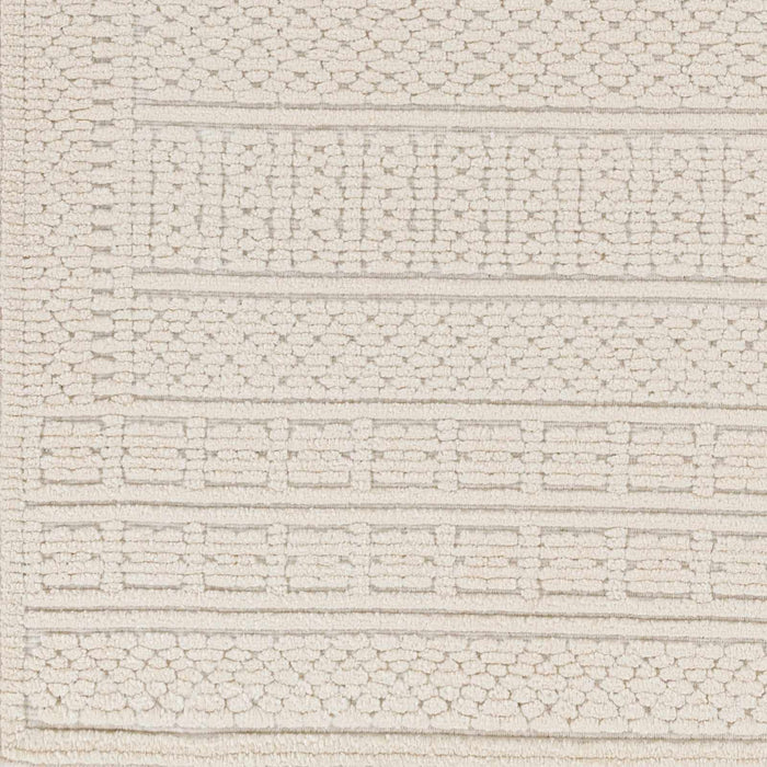 Bahar Cream Washable Area Rug - Sweet Water Decor - Rugs