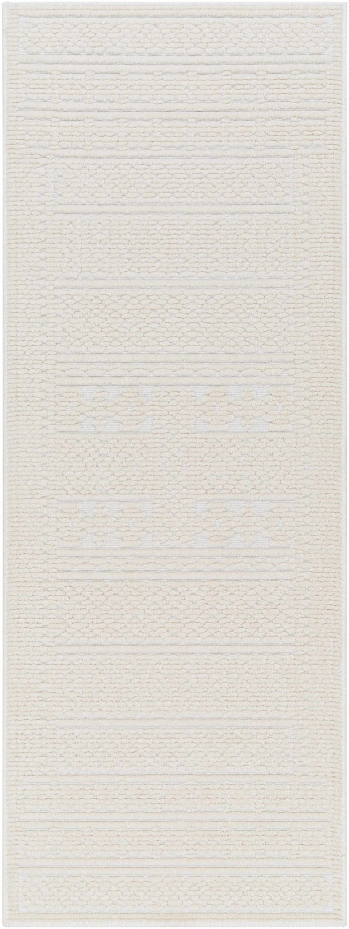 Bahar Cream Washable Area Rug - Sweet Water Decor - Rugs