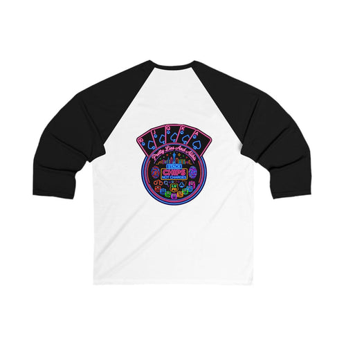 Baseball Tee -  "Stack Chips Not Charges" Crime Con 26'