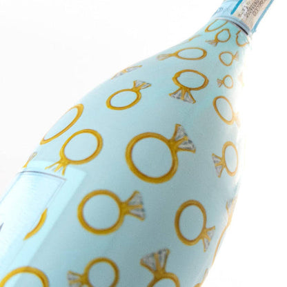 Beau Bottles Beau Bottles Blue Engagement Ring - Prosecco Collection