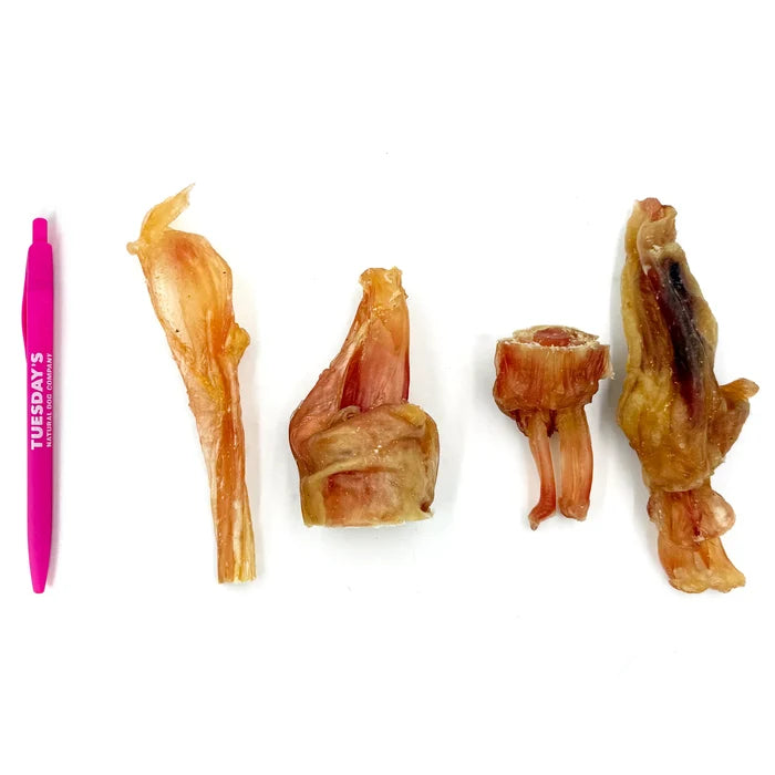 Beef Tendons - Assorted Sizes 8 oz Bag - Dog.Dog.Cat.