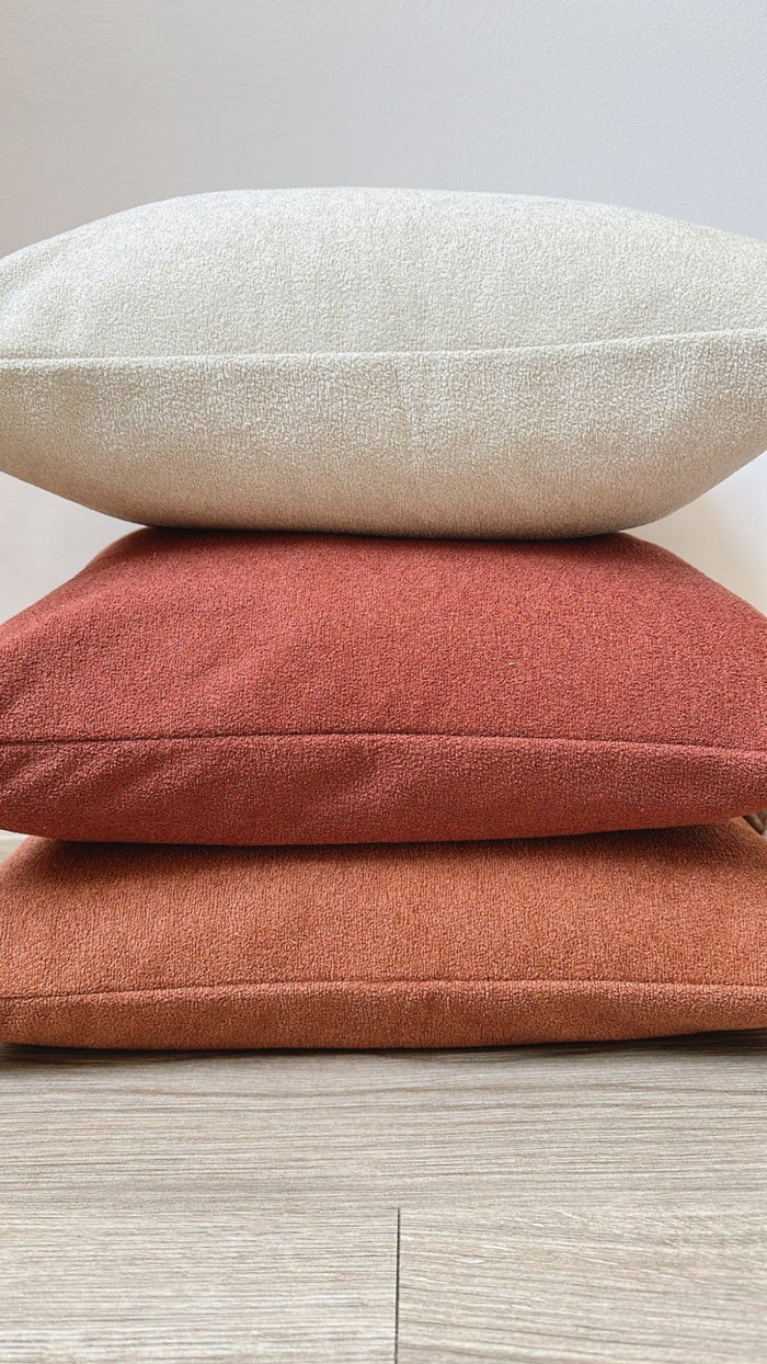 Berry Sherpa Pillow Cover - Sweet Water Decor - sherpa pillow cover