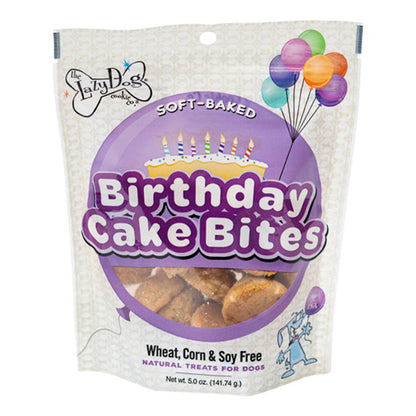 Lazy Dog Birthday Cake Bites Dog Treat 5oz - Dog.Dog.Cat.