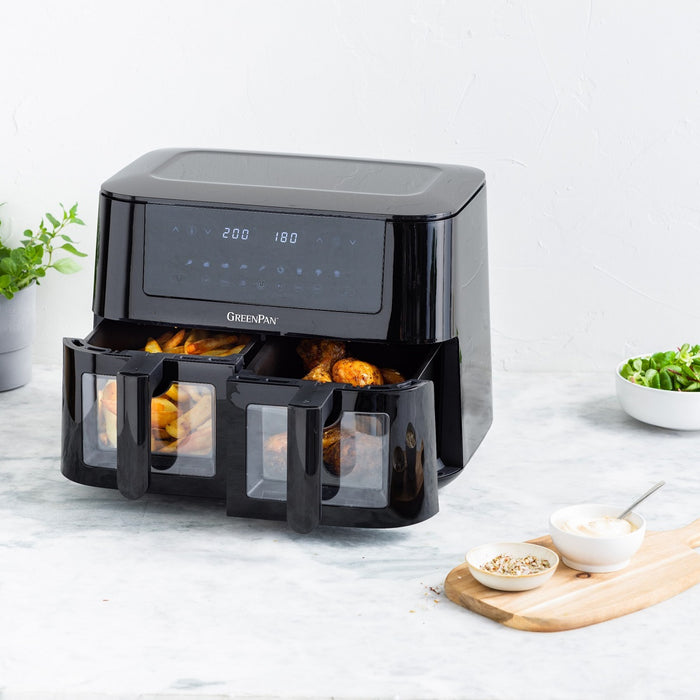 Bistro<br> XXL Dual Zone Air Fryer - Black