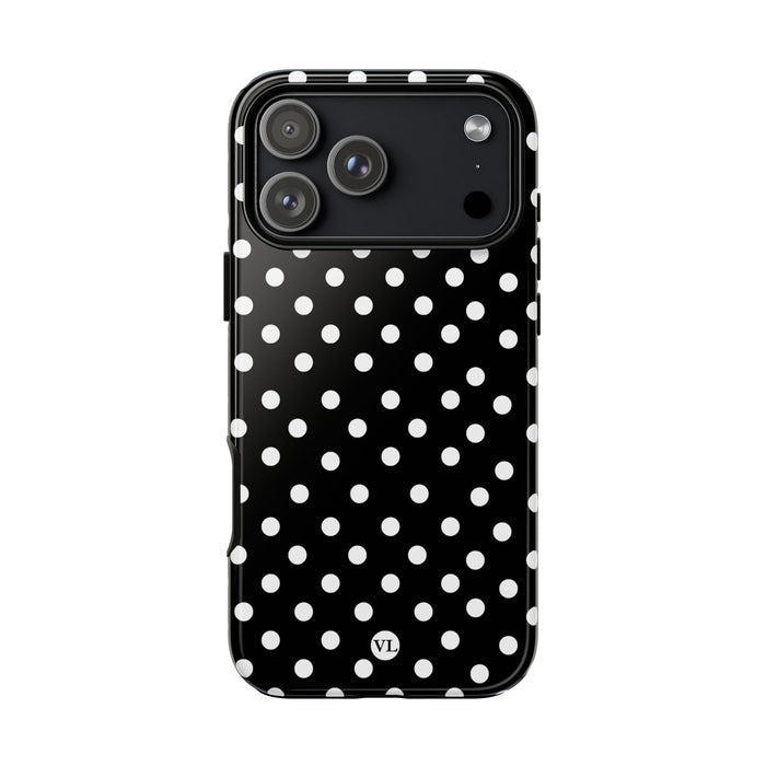 Black Polka Dot Case - Vanilla Lane