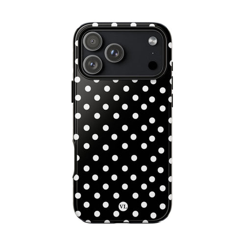 Black Polka Dot Case - Vanilla Lane