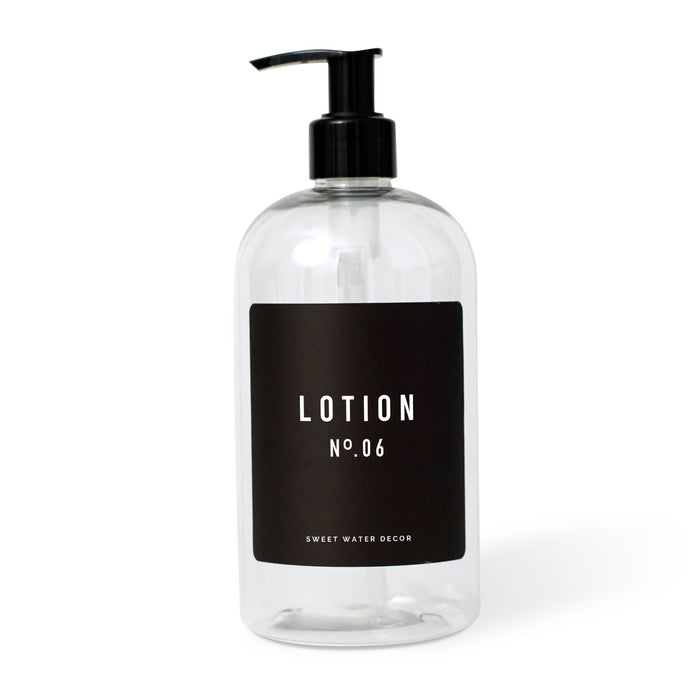 Black Text Labels for Plastic and Glass Dispensers - Sweet Water Decor - Dispensers