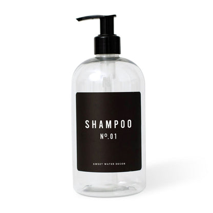 Black Text Labels for Plastic and Glass Dispensers - Sweet Water Decor - Dispensers