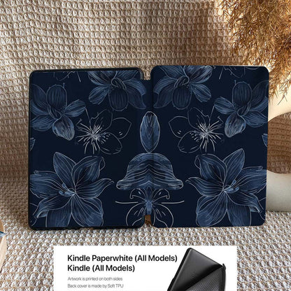 Blue Blossom | Kindle Case
