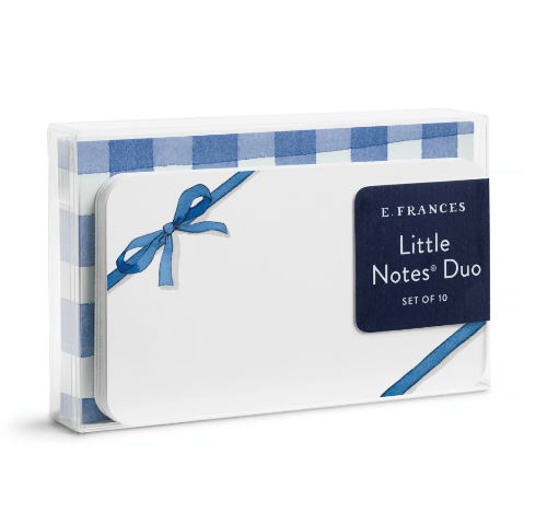 E. Frances Paper Blue Bow Little Duo Set