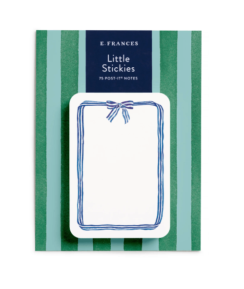 E. Frances Christmas Blue Ribbon Little Stickies