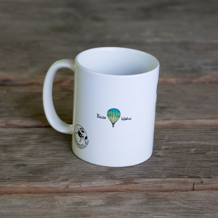 Boise Skyline MUG, watercolor