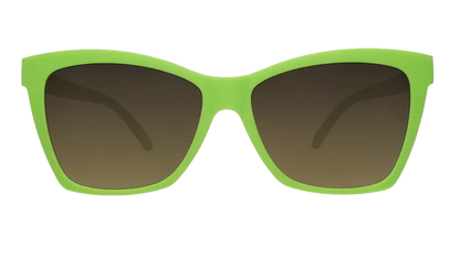 POLARIZED: Glare reducing, polarized lenses with UV400 protection against UVA/UVB rays NO Slip: Special grip coating eliminates slippage while sweating NO Bounce: Snug and lightweight frame with a comfortable fit to prevent bouncing during high-impact sports