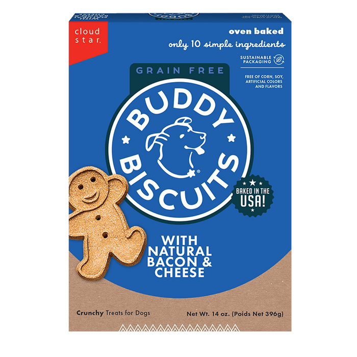 Buddy Biscuit Dog Treats - Assorted Flavors, 14 oz - 16 oz - Dog.Dog.Cat.