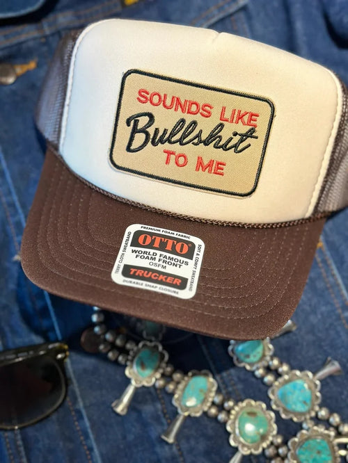 Bullshit Patch Trucker Hat