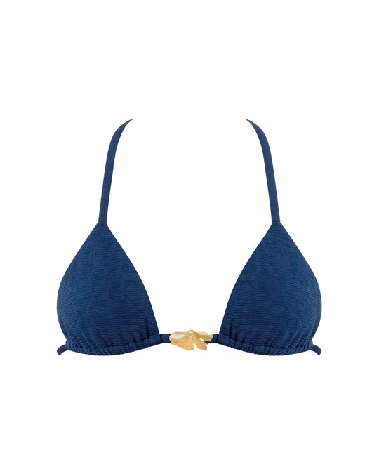 Cadiz Triangle Bikini Top Navy