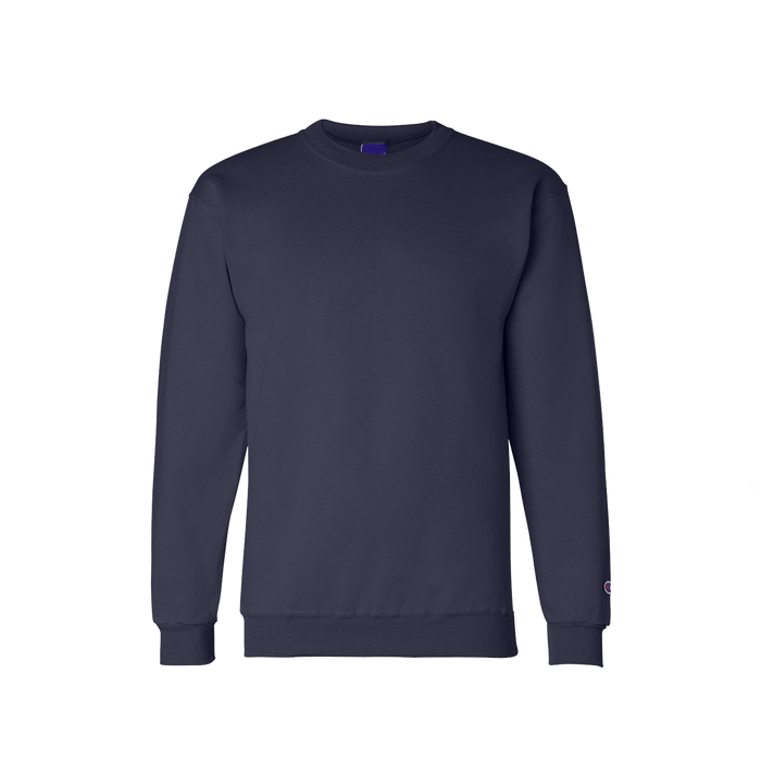 Navy / S Custom Champion Unisex Powerblend Crewneck Sweatshirt - Corporate Gifts