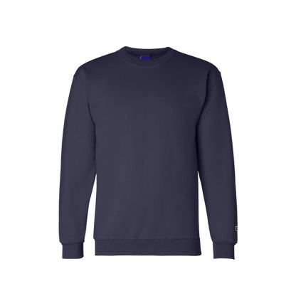 Navy / S Custom Champion Unisex Powerblend Crewneck Sweatshirt - Corporate Gifts
