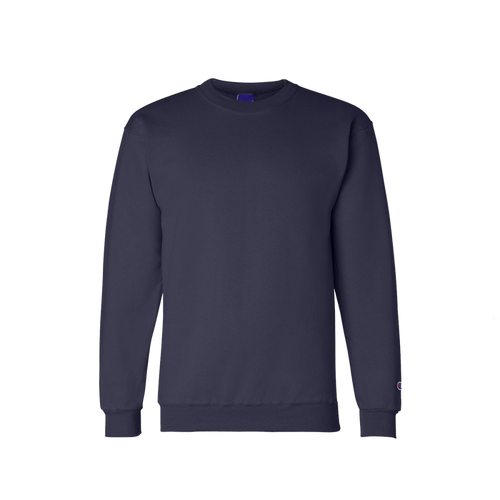Navy / S Custom Champion Unisex Powerblend Crewneck Sweatshirt - Corporate Gifts